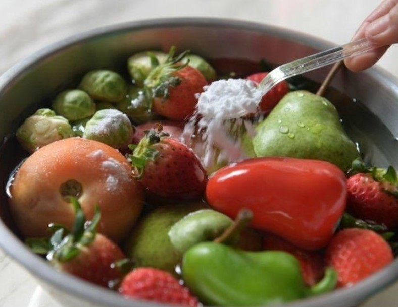 laves fruits soude